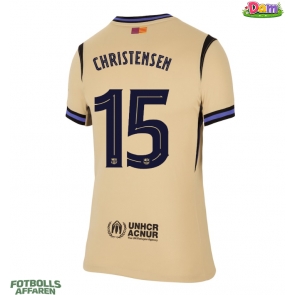 Barcelona Andreas Christensen #15 Bortatröja Kvinnor 2025-26 Kortärmad